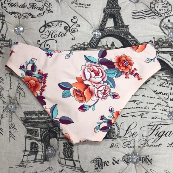 Mossimo Sash Waist Printed Bikini Bottoms - Picture 3 of 5